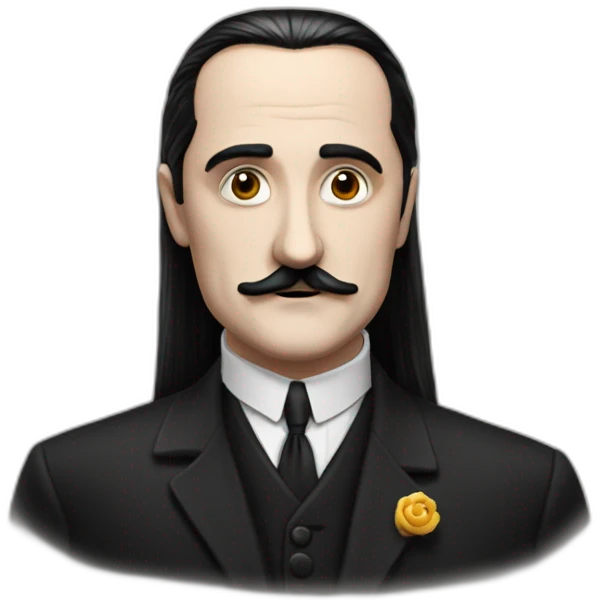 Mercredi addams emoji