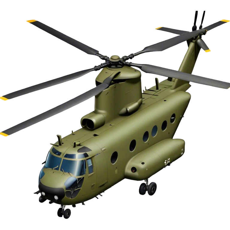 CH-47 Chinook Helicopter - boeing emoji