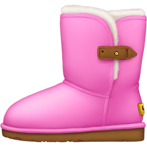 Pink Uggs emoji