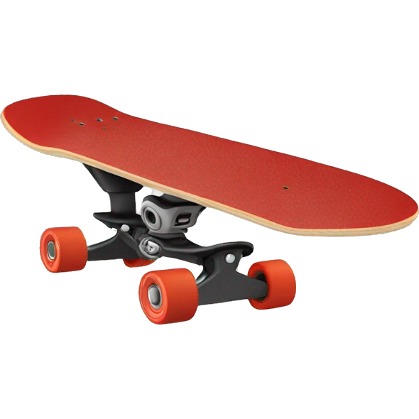 red skateboard emoji
