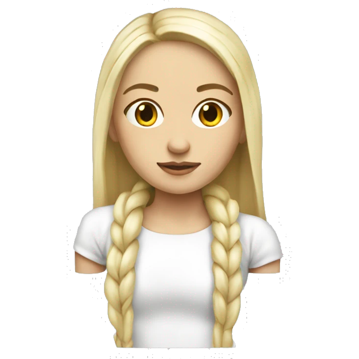 female slavic blonde white skinny legend full length  emoji