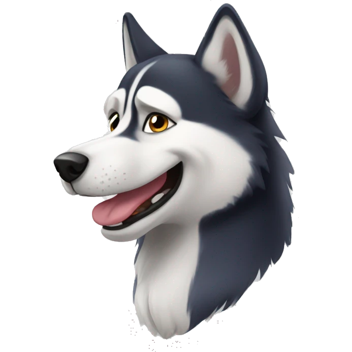 Husky Shepered emoji