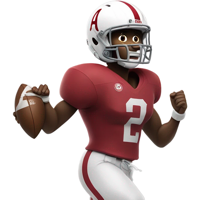 University of Alabama football  emoji
