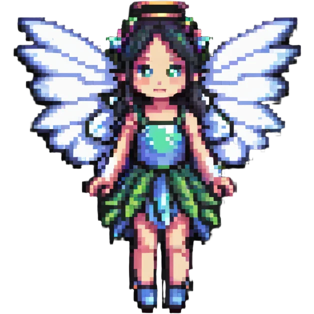 Fairy with wings emoji