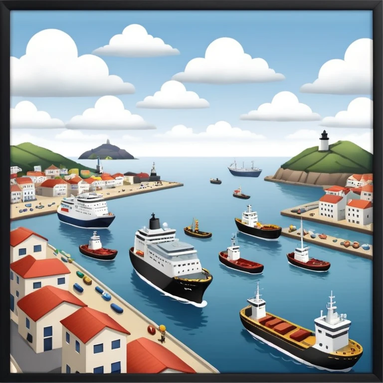 Sea Port emoji