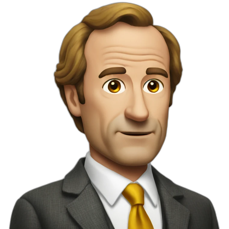 saul goodman face emoji