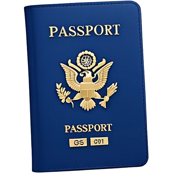 Simple passport emoji