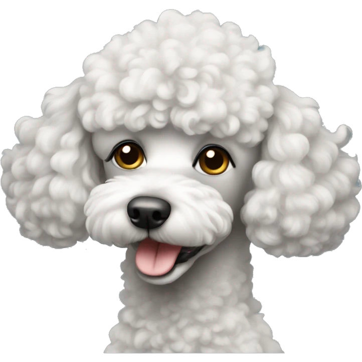 Poodle emoji