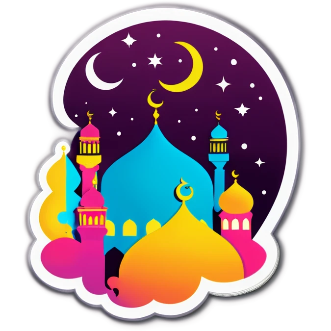 Ramadan Mubarak celebration emoji