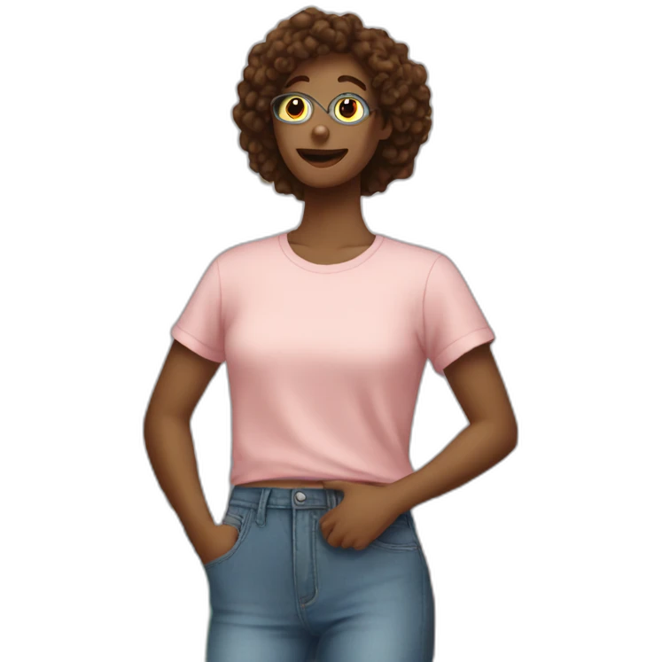Person buying shirt emoji