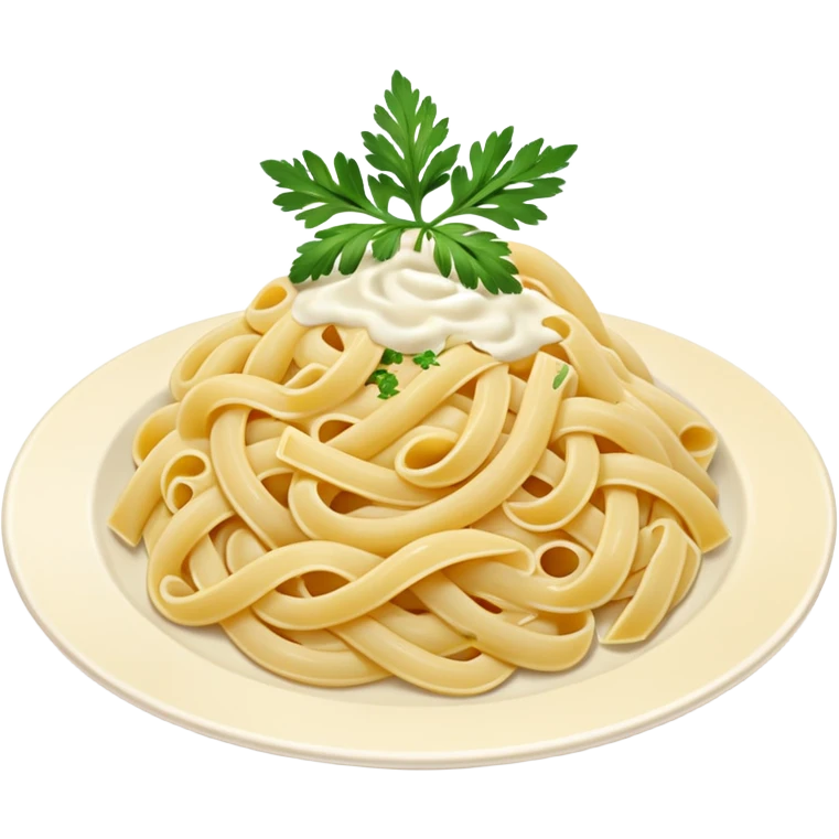 cream pasta emoji
