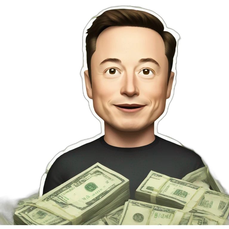 elon musk money emoji