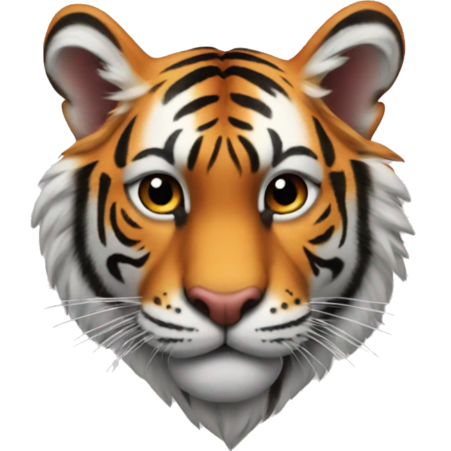 Tiger heart emoji