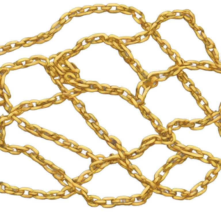 Gold Chain emoji