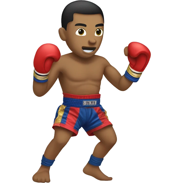 muay thai emoji
