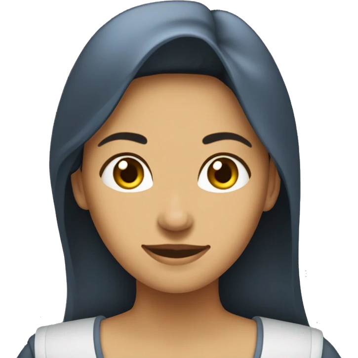 wanita tangan kanan seperti menelpon tangan kiri di hentakan  emoji