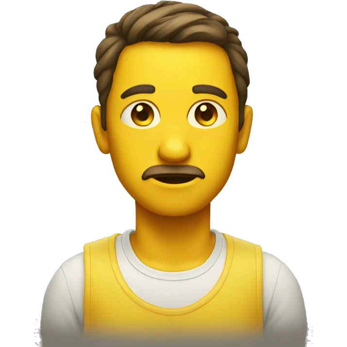 side eye yellow emoji emoji