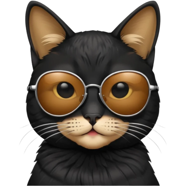 Cat wearing sunglasses emoji