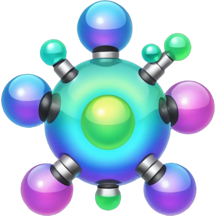 molecule eating emoji