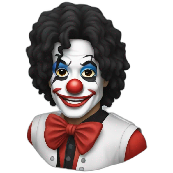 michael jackson clown emoji
