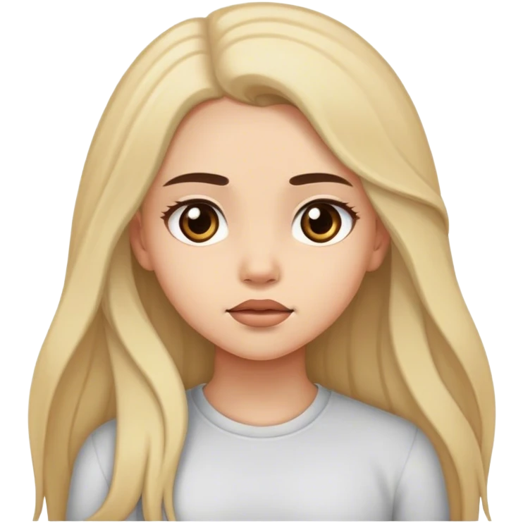 Esthetic girl  emoji