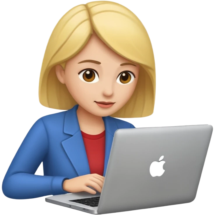 woman using laptop emoji