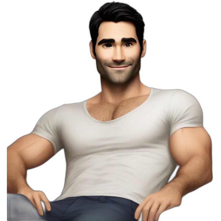 shirtless tyler hoechlin emoji