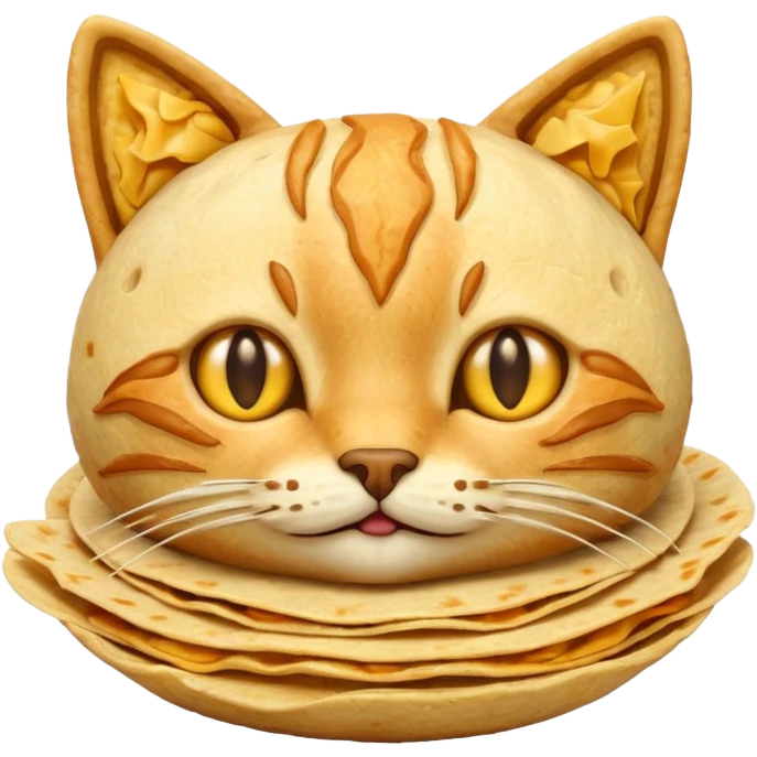 Tortilla cat emoji