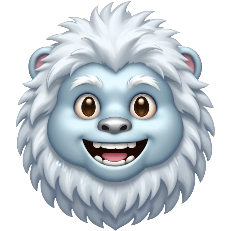 glitter yeti emoji