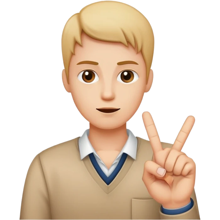Gas middle finger emoji
