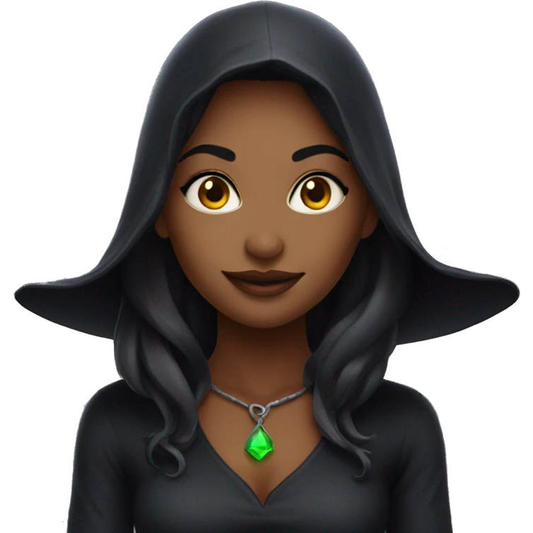 beautiful witch hot emoji
