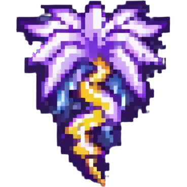 purple lightning bolt emoji