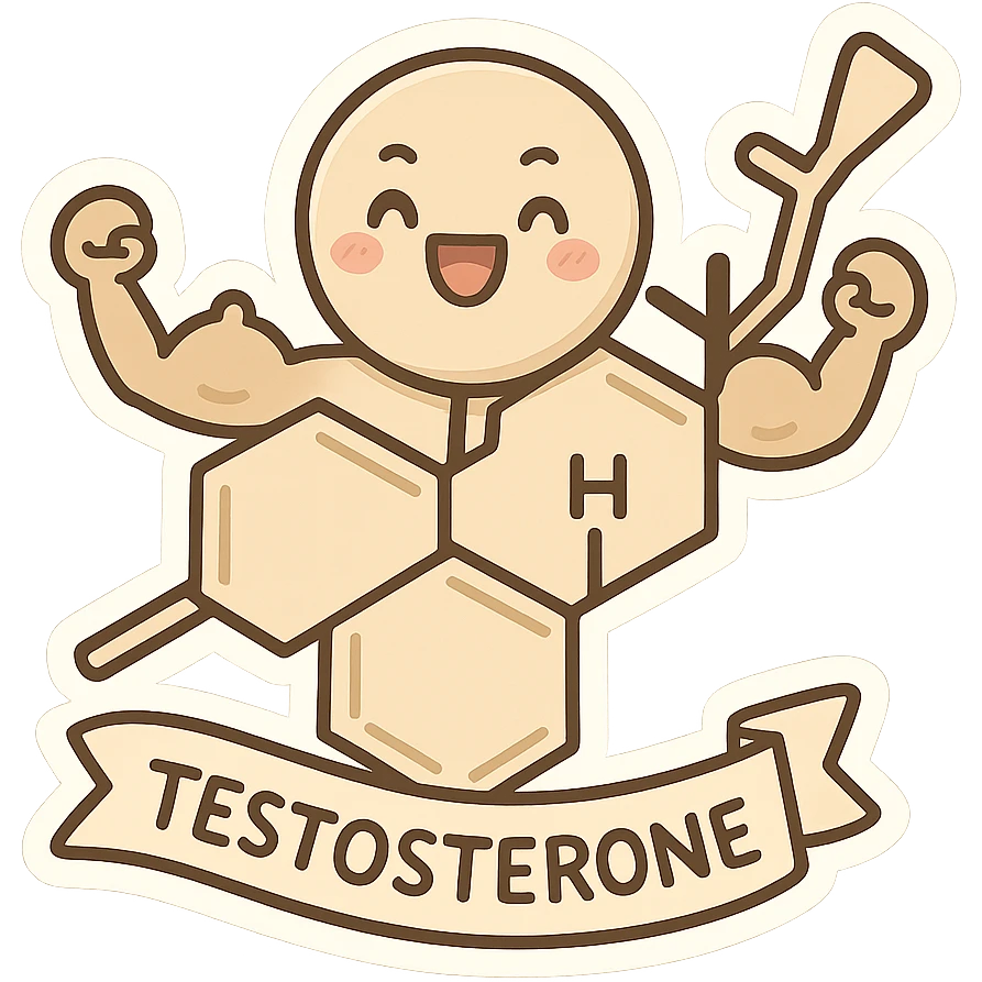testosterone hormone emoji
