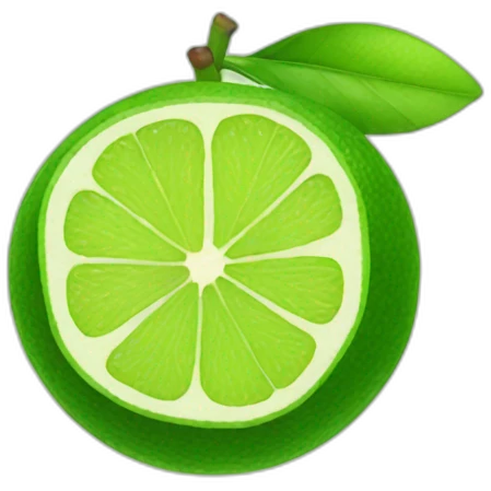 lime emoji