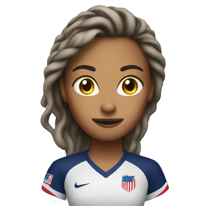 USA woman soccer emoji