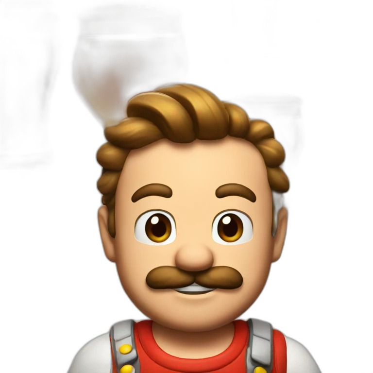 mario beer emoji