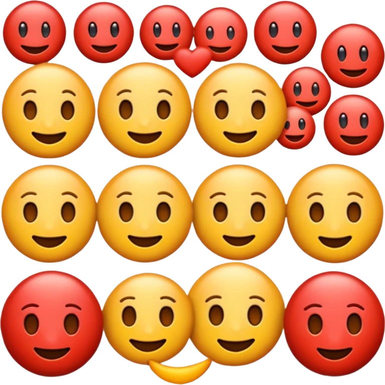 Emojis rojos emoji