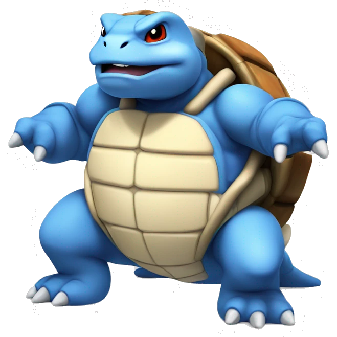 blastoise cartoon version emoji