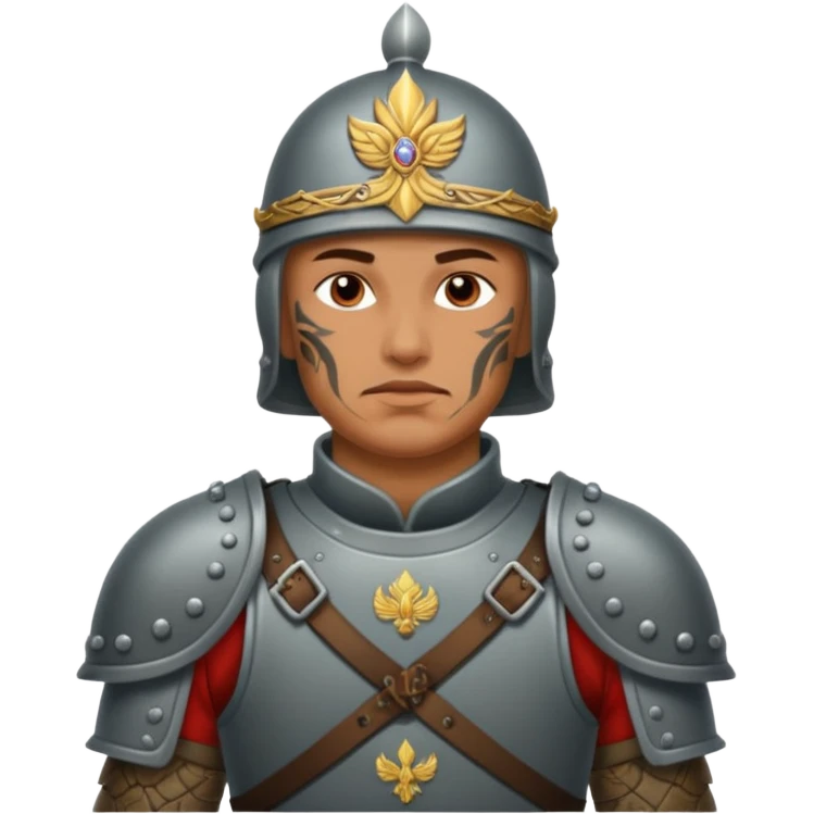 tatooed soldier, Russia ancient emoji