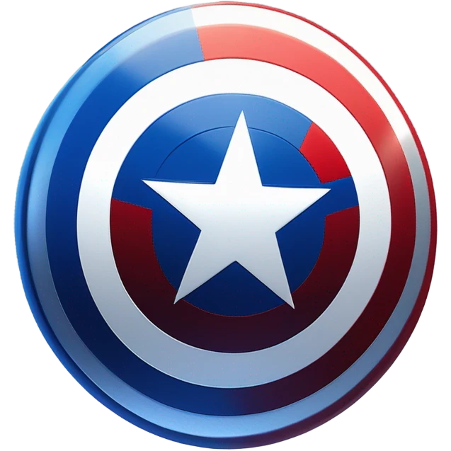Captain America bouclier  emoji