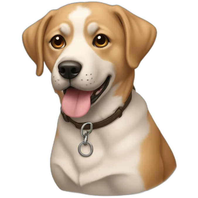 Chien sale emoji