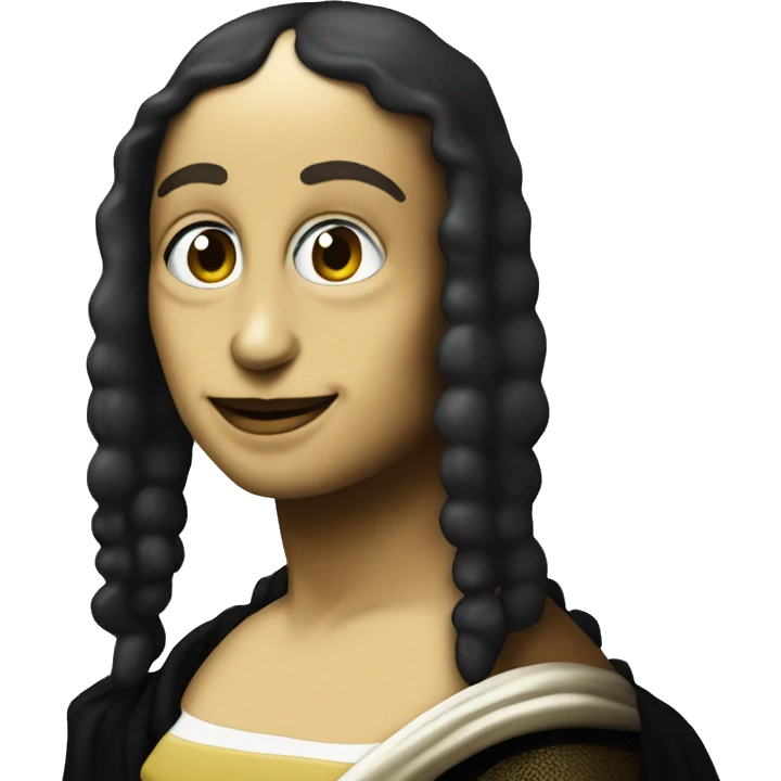 sci-fi mona lisa emoji
