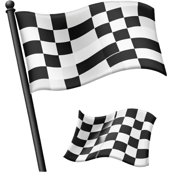 checkered flag emoji