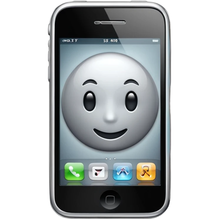 iPhone 3GS Plecki emoji