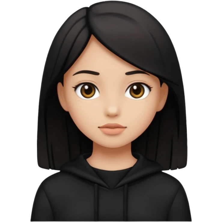 celui en bas à gauche est plutôt bien mais enlève les oreilles de chat et met ses habits en noir  emoji