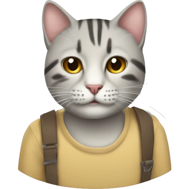 Gatto con un razzo emoji