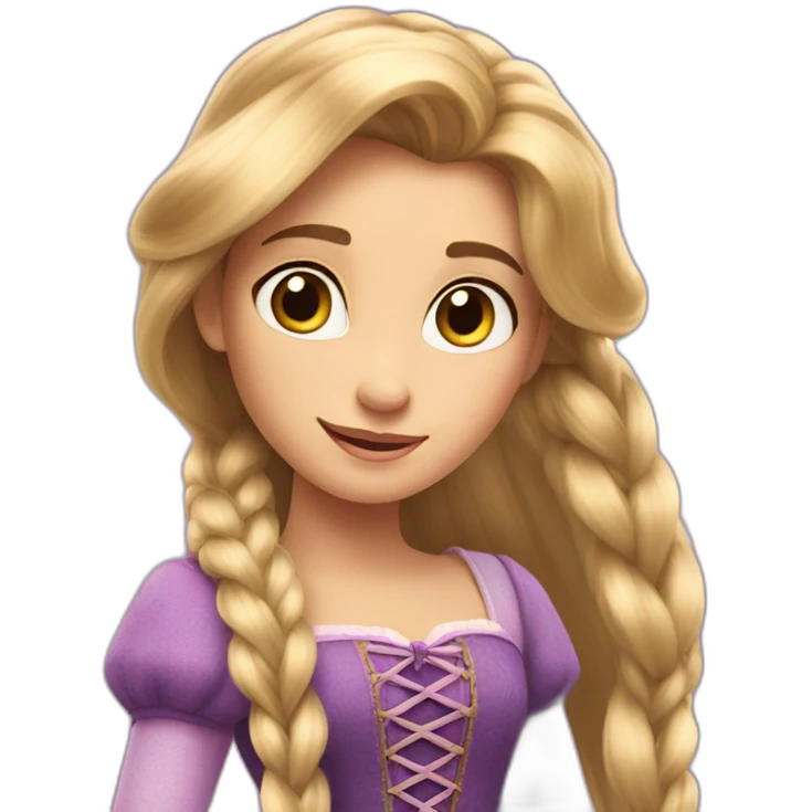 Rapunzel emoji