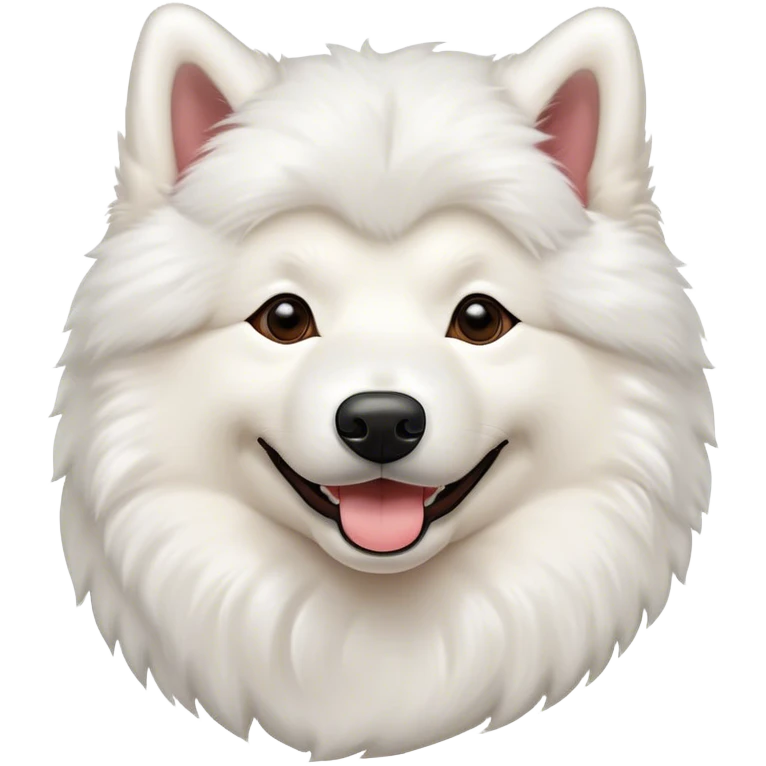 happy samoyed in Reims emoji