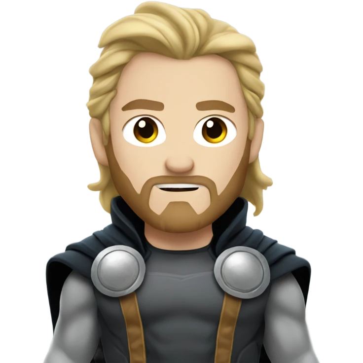 Thor in a hoodie emoji