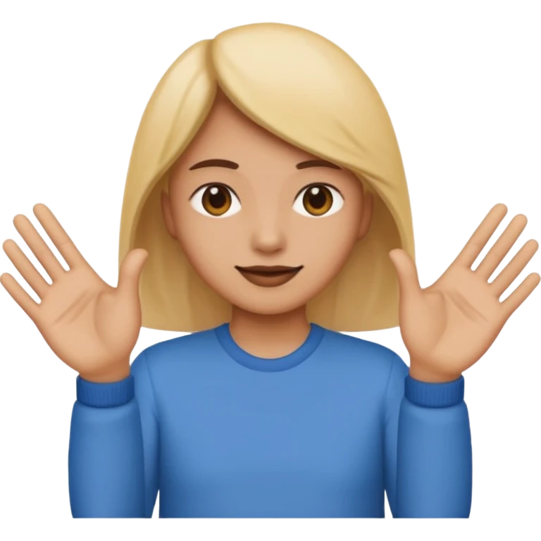 replace the ice cream with the numbers 6 and 7 holding his hands doing this emoji 🫴 and the left is the same emoji but flipped sideways then make the emojis 6️⃣7️⃣ go in each so six gos in the left hand and seven goes in the right hand emoji